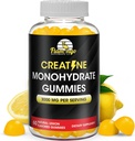Kreatiin Gummy Supplement - Sidrun Maitsestatud Kreatiin Monohüdraat Pre Workout Chews energia suurendamiseks, Kreatiin Lisa hoone lihaste ja tugevus, Vegan, Non-GMO 90 Count