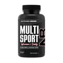 NutraBio Multisport naistele - Naiste multivitamiin - 33 vitamiinid, mineraalid, mikrotoitained - rikkad antioksüdandid - toetab tipp sportlikku sooritust, energiat, ainevahetust (120 taimset kapslit)