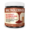 Maltaglobiini vitamiin B12 toidulisand, hemoglobiini tugi, B12 vitamiinid energia jaoks, 8 fl oz, 1-pakk