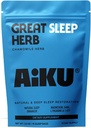Great Sleep Herb | Rahuliku une ja lõõgastumise jaoks | Kummelitee GABA, magneesiumi ja 5-HTP-ga | Premium taimse une tugi | USA Made - 15 teekotid (15 päeva pakkumine)
