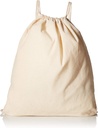 TBF 12 Pack Bulk Cotton Canvas Drawstring Seljakotikotid (14" W x 18" H) - Ideaalne DIY, käsitöö, ürituste ja palju muud