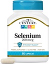 21. sajandi Selenium 200 mcg kapslid, 60 loend
