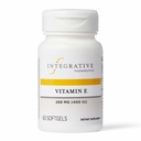 Integreeriv teraapia E-vitamiin - antioksüdandi lisand südame-veresoonkonna tervise toetamiseks * - südametoetus * - piimavaba ja gluteenivaba - 60 vitamiini pehmet (60 serveerimist)
