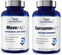 1MD Nutrition MoveMD & CurcuminMD Plus Bundle | Arst formuleeritud kollageeni, kurkumiini ja boswellia Serrata | ühine tervise täiendada