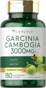 Carlyle Garcinia cambogia ekstrakt | 3000mg | 180 kapslit | Mitte-GMO, Gluteenivaba täiendus