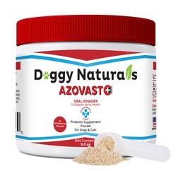 Asovast Plus Neerude Terviselisa koertele ja kassidele, Suukaudne Pulber (6 Oz) - (120 Doses / Jar) NO Külmutamine Nõutav - Aidata toetada neerufunktsiooni ja hallata neerutoksiine (valmistatud USA-s) (6 Oz)