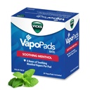 Vicks VapoPads Originaalne Mentool Lõhn - Aurupadjad Täide Vicks Humidifiers ja Auru Inhalaatorid, Lõhnapadjad Ummikud ja Köha Relief, 20-Pack, Box Color Võib varieeruda