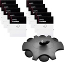 (60 tk) Minifit Prowax Wax Guards Filterid Oticon kuulmisabivahenditele, Oticon Minifit kuulmisabivahendid Asendusosad Varustused Puhastuskomplekti tarvikud (10 pakendit)