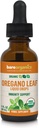 BareOrganics Oregano Leaf Vedelad tilgad, taimsed täiendused, immuunsuse tugitilgad, 1 Ounce
