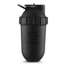 SHAKESPHERE Shaker Bottle - 24oz Leak Proof Protein Shaker Bottle for Pre Workout, Smoothie and Powder Drink Mixs, No-Blade Mixer jõusaalile, BPA-vaba, lihtne puhas ja lihtne kanda (Matte Black)