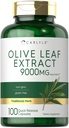 Carlyle Olive Leaf Extract Kapslid 9000 9000mg | 100 Count | Non-GMO, Gluteenivaba | kõrge potentsi täiendus