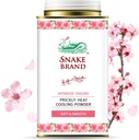 Mao Brand Prickly Heat Jahutuspulber igapäevaseks kasutamiseks - Anti-Chafing, Kuuma Lööve Relief, Pehme Sakura lõhn (4,9 Oz / 140 g)