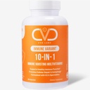 10-in-1 Immune Variant, Immune Booster Supplement B-vitamiini kompleks, tsink, kurkum, vitamiinid C & D immuunsuse toetamiseks ja kaitseks, immuunsus multivitamiin naistele ja meestele, 90 kapslit