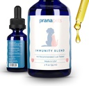 PranaPets Immunity Blend Supplement for Dogs & Cats | Loomulikult aitab leevendada väsimust ja nõrkust lemmikloomad | edendada suurenenud energia, normaalse isu ja immuunsüsteemi toetust