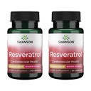 Swanson Resveratrool - suurem potents 250 mg 30 kapslit (2 pakendit)