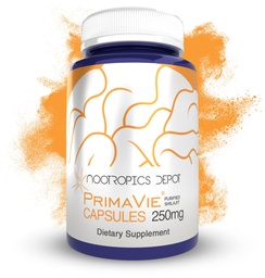 Nootropics Depot PrimaVie Shilajit kapslid | 250mg | 30 Count | Purified Extract | Ayurveda Supplement | Toetab mitokondriaalset funktsiooni + suurendab vastupidavust