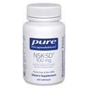 Puhas kapseldamine NSK-SD - 100 mg Nattokinaasi - normaalseks vereringeks - toetab fibrinolüütilist aktiivsust * - Gluteenivaba ja mitte-GMO - 120 kapslit