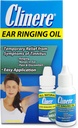 Clinere Ear Ringing Oil Relief, kõrvatilgad, mis aitavad peatada kõrvade helisemist, Tinnitus Relief, kõrvade müra, valu ja ebamugavust, leevendab kõrvarõngast, muljumist, klikkimist homöopaatilise õliga, .5 fl