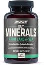 Onnit Key Minerals: Kaltsium, Magneesium, Molübdeen ja joodilisandi (120ct)