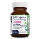 Metageenika UltraFlora Naiste probiootikum - riiulikindel lisand vaginaalsele tervisele, pärmseente tasakaalule ja kuseteede mugavusele - Lactobacillus GR-1 & RC-14 - Non-GMO - 30 kapslit *