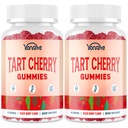 3300mg Tart Cherry Gummies for Uric Acid Cleanse, Sleep, Gout, Joint & Kidney Support – Tart Cherry Extract koos Selleri Seemned, melatoniin, C-vitamiin – Detox & Antioksüdant – Mixed Berry Flavor, 120 Count