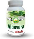 BASIC AYURVEDA Aloe Vera kapslid - 460 MG | Soolestiku tervise, seedetrakti tervise ja immuunsüsteemi tervise toetamine | Looduslik taimsete toidulisand | aitab säilitada tasakaalustatud kõhuhappesust, Aloin Free | 40 kapslit