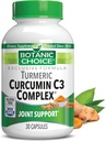 Botaaniline valik Curcumin C3 kompleks bioperiiniga - täiskasvanute päevane täiendus - 30 pilli