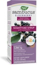 Nature's Way Sambucus Elderberry Nighttime Syrup for Kids with Melatonin, Immune Support *, 4 Fl Oz