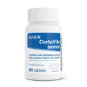 MAJOR CertaVite Senior Multivitamiinid Antioksüdandid - Multivitamiin naistele ja meestele beeta-karoteen, raud, vitamiin C & E - toetab immuunsust, energiat ja visiooni - 60 tabletti