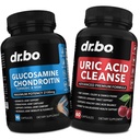 DR. BO Glükosamiin Kondroitiin Turmeric MSM - Uric Acid Cleanse Support Supplement