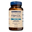 Wiley's Finest Wild Alaskan Fish Oil Peak EPA - Triple Strength Peak EPA & DHA Supplement - 1000mg Fish Oil - Omega-3s ühine tervisetoetus - 90 Softgels (90 Servings)