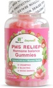 PMS Relief Hormoon Tasakaalu Kummid, Menstruaalkramp Relief & Menopausal Support, 60 Count