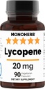 MONOHERB lükopeen 20 mg kapsli kohta - 90 Veg kapslit