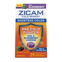 Zicam Cold Remedy Tsink Lozenges, Elderberry Maitse, Homöopaatiline, Soothes Valulik kurk ja köha, Külma Lühikese Meditsiini Lühendab Külma Kestust, 25 Count