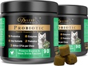Probiootikumid koertele | All-Natural Dog Probiootikumid Ensüümid, Prebiootikumid, Kõrvits | Edendada Seedetrakti Tervist, Parandada Allergiat Ja Immuunsust, 180 Arv (Pack 2 x 90 ct)