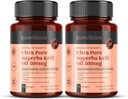 Ultra puhas krillõli 500mg x 240 kapslit (2 pudelit) - pärineb Antarktika saastamata vetest, pakkudes rikkalikku astaksantiini, oomega 3 ja D-vitamiini varu