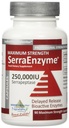 Serra ensüüm Serrapeptaasi lisand - selged kopsud ja siinused, proteolüütiline, seedetrakti puhastamine | 250 000 IU - maksimaalne tugevus | 90 kapslit