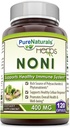 Pure Naturals Noni - 400 mg kapslid - 120 kapslit
