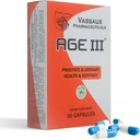Age III - Natural Prostate Health Formula - Serenoa Repens, Pygeum Africanum, Cucurbita Pepo Blend for BPH Relief - Enlarge Eesnäärme suurenemine
