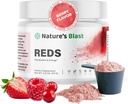 Reds - Metabolism and Energy Superfood Powder with 23 Red Fruits, 4 Adaptogens, Probiotics & Enzymes - Vegan Antioxidant Blend, 1 Bottle