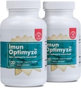 Immuunsüsteemi OPTIMIZE - Immuunsüsteemi tugisammas - 120 kapslit 2-pakk - Immuunsüsteemi toetamise tasakaal - Multi-vitamiini kapslid täiskasvanutele - Gluteenivaba ja mitte-GMO täiendus