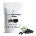 Kosmiline element 100% puhas must seemne pulber kapslid orgaaniline - Vegan Nigella Sativa 450mg must köömne seemned serveerimiseks tervisele - 120 kapslit
