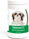 Tervislikud Tõud Shih Tzu Lõheõli Pehme närimine 90 Count