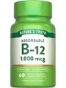 Looduse Tõde Vitamiin B12 | 1000 mcg | 60 Softgels | Mitte-GMO & Gluteenivaba toidulisand