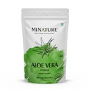 Mi Nature 100% Aloevera Powder (Aloe Barbadenis) 100 g (3,5 oz) | Pure Aloe Vera Leaf Powder | DIY nahale, tervisele ja juustele