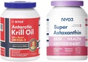 Krill õli Omega 3 1000mg pehmegeelid ja astaksantiini 12mg antioksüdant suppelments
