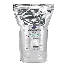 NOW Foods Sport Nutrition, vadakuvalgu isolaat, 25 g BCAA-dega, maitsestamata pulber, 10 naela