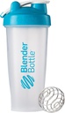BlenderBottle Classic Loop Top Shaker Bottle, 28-Ounce, Clear/qua