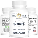 Bio-Tech Farmakokaaliumi toidulisand (K-Bicarb, 100 Count)