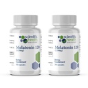 Melatoniin 120mg | Üheannuseline melatoniin kergesti neelatavates kapslites | Vegan, mitte-GMO ja gluteenivaba | US- Tehtud ekstratugevus (2-Pack)